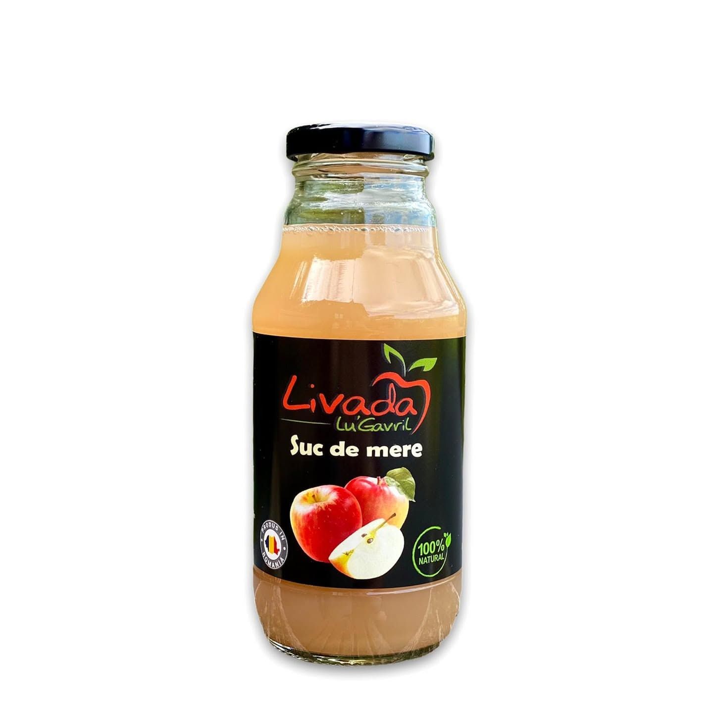 Sticlă de suc de mere Livada lu' Gavril